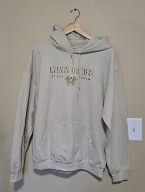 Cream Graphic Hoodie Sleep Token